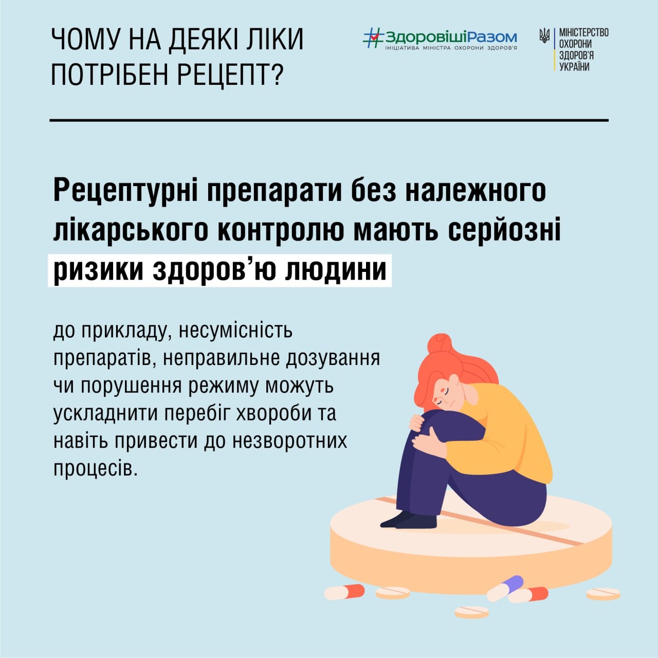 Що важливо знати пацієнтам про ліки?