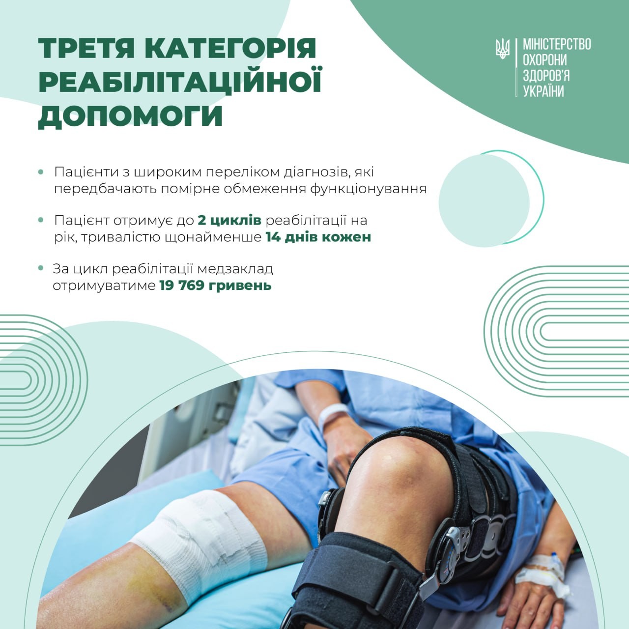 Якісна медична та реабілітаційна допомога