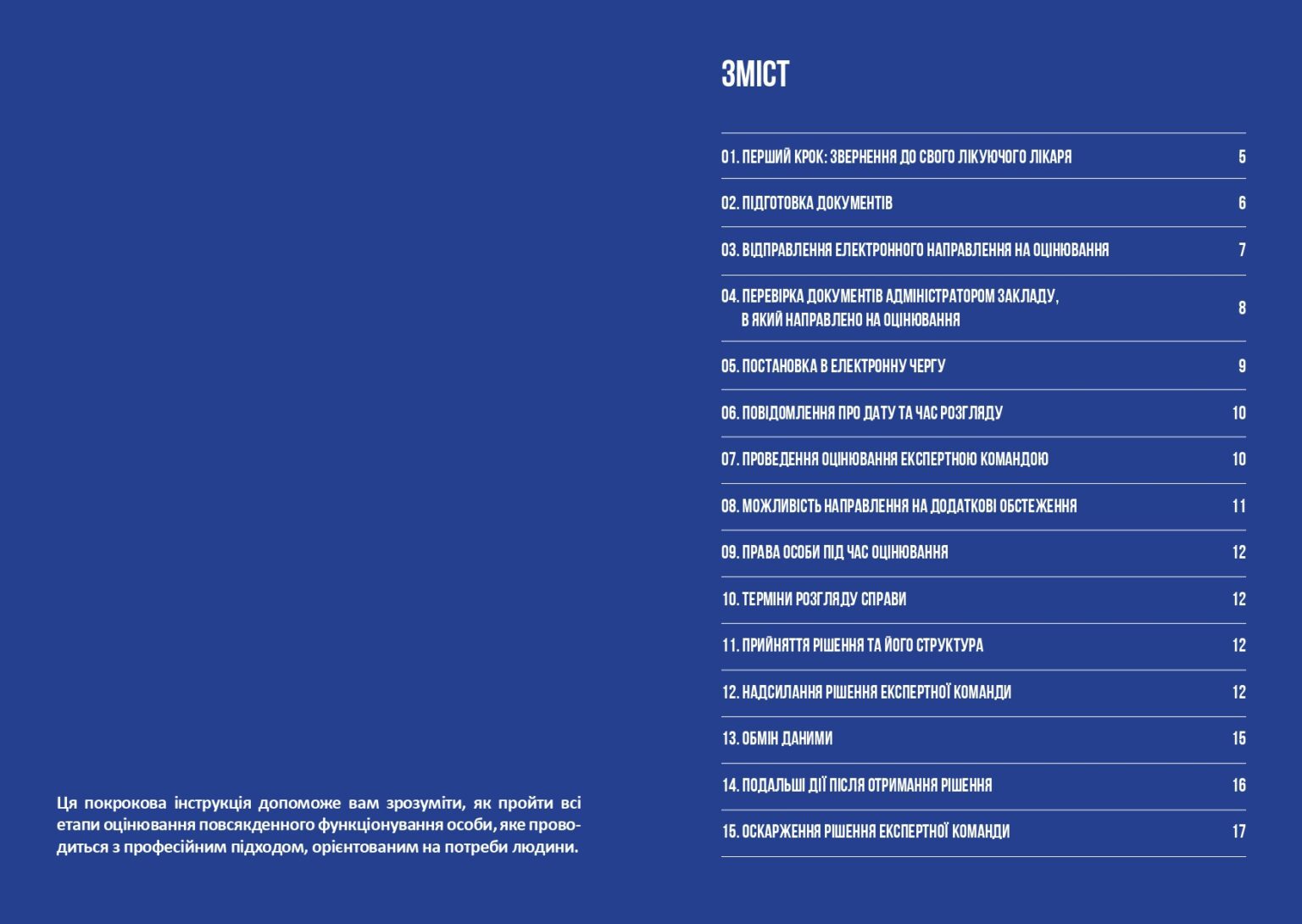 Як пройти оцінювання повсякденного функціонування. СУЧАСНА, ПРОЗОРА ПРОЦЕДУРА