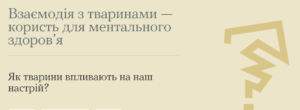 Як тварини впливають на наш настрій?